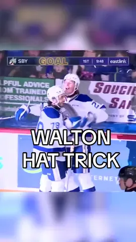 #NHLDraft-eligible winger Kieron Walton nets his first #OHL hat trick! 🎩🎩🎩 #Hockey #HockeyTikTok #HockeyTok #HockeyTikToks #HockeyBoys #CHL #NHL #HatTrick 