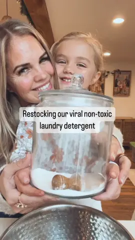 Here is a simple, powerful, nontoxic laundry detergent to try, and it will save you money too!! I promise...no grating soap! 😆 🧼All you need is: 🧺1 cup salt (any kind will work) 🧺1 cup epsom salt 🧺3 cups washing soda 🧺3 cups baking soda 💧25-30 drops doTERRA essential oil You can find Adaptiv & Lemon oils in my  oils HIGHLIGHT  ✨Mix all the ingredients together in a large bowl and store in a jar or container. 🫧Directions: 🧺1 tbls for small load  🧺2-3 tbls for larger loads 🫧You can double, triple, quadruple this recipe to yours & your families needs. Works in all washers.  I hope you enjoy it as much as I do!! 🤩🫧🤍🧺 #crystalslaundryroom #thedivinesoulshine #crystalirish #doterra #nontoxicliving #naturalhealth #naturalhome #holistichealth #naturalhandmadesoap #DIY #laundry #laundrytok 