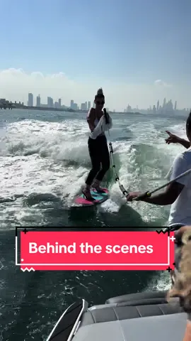 Behind the scenes shooting for @Marriott Resort Palm Jumeirah 