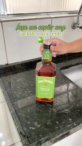 Faça um copão cmg 💚 #jack #jackdaniels #copao #wisky #copodewisk 