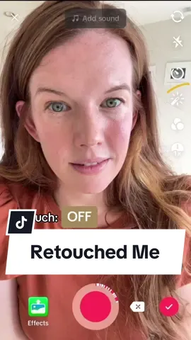 Please don’t compare your real-life looks to me or any other creator you see in videos! Because I think seeing “retouched versions” of ourselves and others affects us and we dont know how yet. #opencommitment #isitreal #retouch #opencommitmentlife 