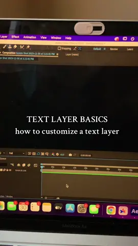how to navigate text in ae 💅 follow for more tutorials #aftereffects #aetutorials #videoediting #edittok 