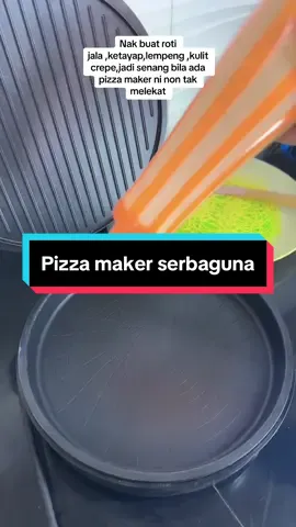 Tengah diet,tengah berpantang,nak kurangkan minyak dalam masakan ni la yang korang perlukan.sangat berguna dan serbaguna non stick tak melakat #mekwaniemasak #pangrilled #pannonstick #pizzapan #pizzamaker #pan #dessini #dessinioriginal #tranding #TikTokShop 