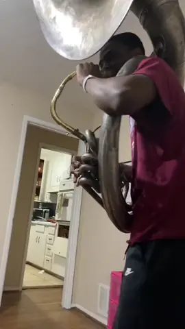 Under appreciated Cranking?!?🤩#band #xyzbca #BandPride #foryoupage❤️❤️ #fypシ゚viral #slayed #fypage #blowthisup #trending #tuba #sousaphone #marchingband 