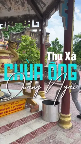 Chùa Ông Thu Xà là 1 trong những ngôi chùa linh thiêng bậc nhất tại Quảng Ngãi. Các tín đồ thường tới đây chiêm bái, cầu tài lộc, con cái, bình an.. được kết tinh giữa 2 nền văn hoá Việt-Hoa, Chùa trải qua 4 lần tu sửa nhưng vẫn mang nét cổ kính, trang nghiêm. Có dịp mọi người ghé Chùa Ông tham quan nhé!!! (Video kết hợp giữa Admin & Quyền Lê). Mọi người muốn biết thêm thì cmt dưới nha #chùaông #quảngngãiđiđâu? #quảngngãi #1phútchuyệnquảngngãi 