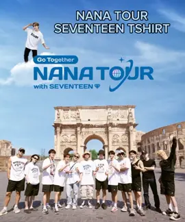 NANA TOUR with SEVENTEEN SHIRT AVAILABLE NAA!! #fyp #seventeen #carats #caratseventeen #caratsvt #caratsfyp #nanatourwithseventeen #nanatour #nanatour_svt #nanatourshirt #shirt #tshirt #seventeenshirt #seventeen17_official 