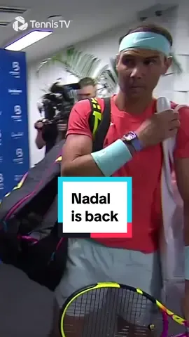 We missed him #tennis #tennistv #nadal 