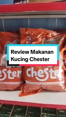 Review Makanan Kucing Chester #makanankucing  #makanankucingmurah  #chestermakanankucing  #dryfoodkucing  #makanankeringkucing #CapCut 