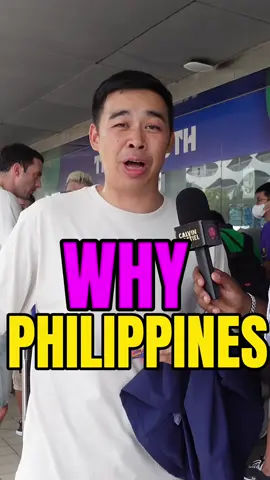 Foreigner on why He loves the Philippines #manila #tiktok #travel #philippines #philippines🇵🇭tiktok #interview #streetinterview #manilaphilippines #pilipinas 