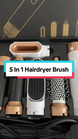 5 In 1 Hair Dryer Brush Set #Hairdryerbrush #Hair #Hairstyle #Beauty #Foryou #Fyp #TikTokMadeMeBuyIt #TikTokShop #Blowthisup  