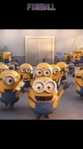 Fireball.....#behindthepanda #fireballchallenge #minions 