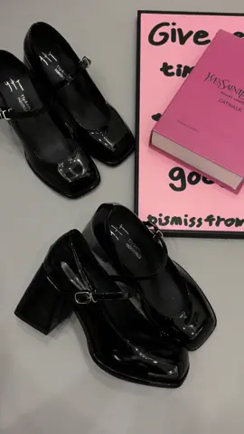 Giày Mary Jane mũi vuông đế cao 7 phân đơn giản sang chân #fyp #trending #fypシ゚viral #reviewgiaydepgiare #viral #giaymarryjane 