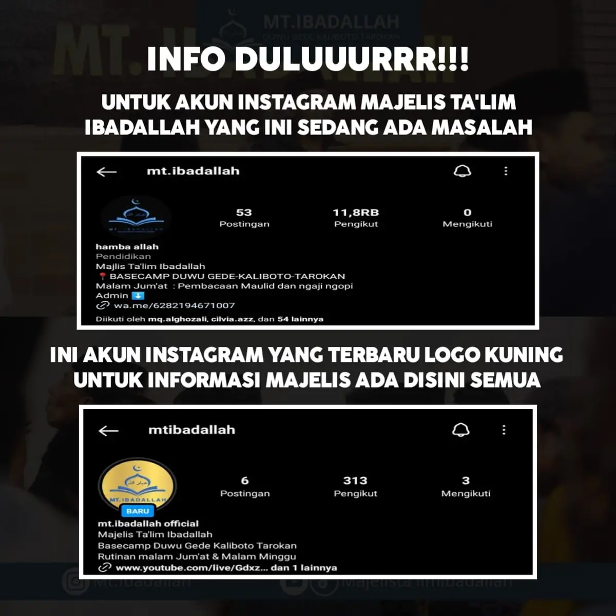 #ngajinyeni #nderekpusat #sholawat #majlis #majlistaklim #mtibadallah #fyp #trand 