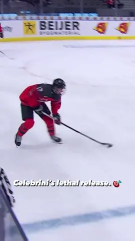 Macklin Celebrini just doing his thing.😳🚀 #WorldJuniors @officialhockeycanada 