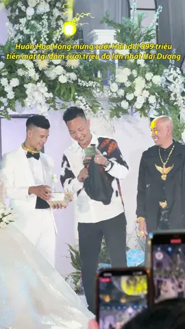 Thầy Huấn mừng cưới Hải idol 999 triệu tiền mặt tại siêu đám cưới triệu đô lớn nhất Hải Dương và cái kết #damcuoihaiidol  #haiidol #thaomoon  #haidol  #spx #spxentertainment #jin88 #aelimited #xuhuong #fyp #trending  #haiidollayvo #sieutiectrang  @jin88.spx