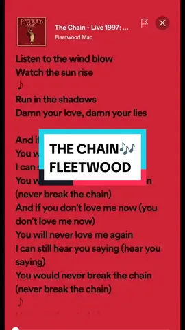 #thechain #fleetwood #musicvibeslyrics  #lovemusic🎵🎶viral  #spotifylyricssongs  #Hello2024 