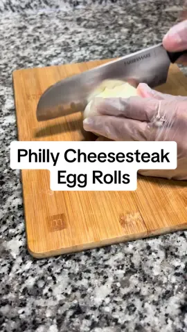 Cheesesteak Egg Rolls #fyp #cooking #steak #Foodie #food #foryoupage #Recipe #tiktokshop 