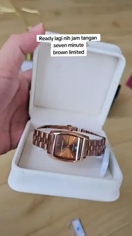 Jam tangan wanita original seven minute m726 #jamtanganwanita #jamtanganoriginal #brandlokal  #rekomendasijamwanita #jamtangancoklat #jamtangantahanair #brandlokal