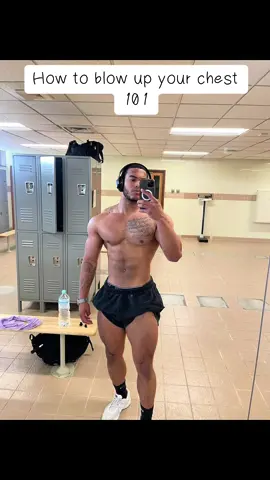 To end off 2023 ima show 4 simple exercises to blow up your chest#GymTok #bulkingszn #Fitness #micdup #GymLife #AAA #fyp #physique 
