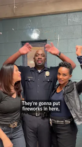 Sparks will fly when #TheRookie returns in 2024! 🎆 Happy New Year!