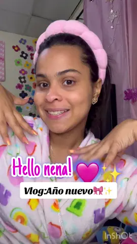 Nena te dejo el #Vlog de año nuevo 2024🎀✨ feliz año nena hermosa🩷