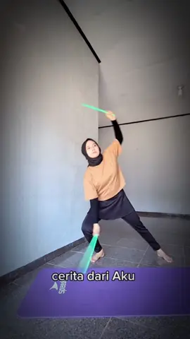 WIZI Ripstix 1 Pasang Stick Workout Rumahan Cardio Fit Stik Drum Nylon Olahraga Stick.  #wiziyoga #stick #workout 