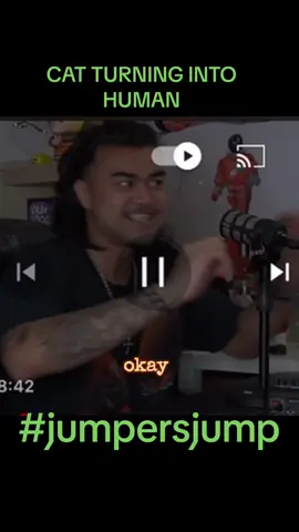 Cats turns into human #podcastclips  #jumpersjump  #podcast  #catsoftiktok @Jumpers Jump Podcast 