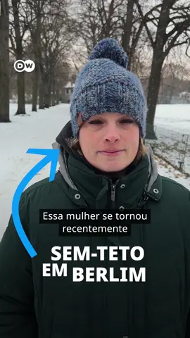 Steffi mora nas ruas da capital alemã desde junho deste ano, quando se viu forçada a abandonar o companheiro abusivo. Ela é uma das 50 mil pessoas que entraram nessa situação na Alemanha em 2023. #TikTokNotícias