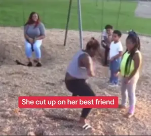 I don't know what happened, but I assume she killed it! 😫🤣🤣  #omg #fy #fyp #fypage #dance #dancebattle #funny #funnyvideo #kidsoftiktok #funnytiktok #hoodvideo #viralvideo #happynewyear #newyear 
