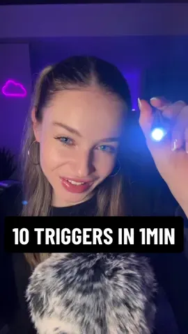 10 ASMR triggers in 1min✨ which is your fav?😍 #asmrtriggers#asmrsounds#asmrrelax#asmrroleplays#asmrsnipping#asmrtapping#asmrnailtapping#asmr#fyp