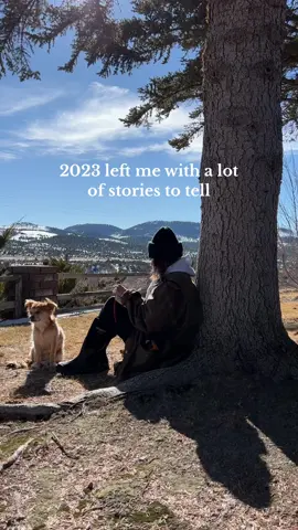 biggest takeaway: feel your emotions until the memory doesnt sting as much. go after scary goals. listen, but don’t take every opinion as the rule. life sure is short. #solotraveler #ranchlife #2023recap 