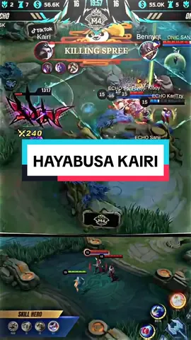 Hayabusa kairi vs everybody😱 #onickairi #onicesport #m4worldchampionship #mlbbcici #mobilelegends #fyp 