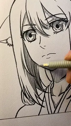 Tushan Honghong #sketch #sketchdaily #draw #drawing #enmusubinoyoukochan #foxspiritmatchmaker #涂山红红 #artist #evansketch #艾文绘画 #fyp 