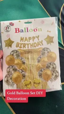 #ConSantanderConecto #balloonset  #goldballoonset #diyballoonsetup #birthdayballoons  #partyneeds  #fyppppppppppppppppppppppp #fyp 