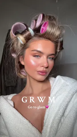 Grwm - my go to glam makeup look💗 #grwm #grwmmakeup #glammakeuplook #gotoglam 