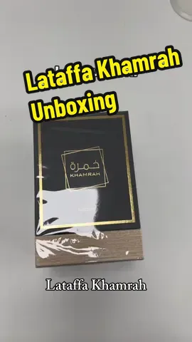 Unboxing Lataffa Khamrah! #fragrance #perfume #unboxing #fragrancetiktok #fypシ #lataffa #viral 