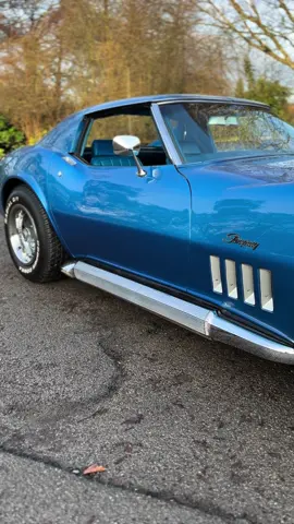 The 1969 Corvette C3 Stingray 350 V8 L46 Manual ready for delivery to its new home! Visit www.retroclassiccar.com to see the latest classic Corvettes for sale in the UK. #RetroClassicCar #Corvette #CorvetteC3 #CorvetteStingray #MuscleCars #V8 #V8Sound #Exhaust #Sidepipes #ClassicCars 
