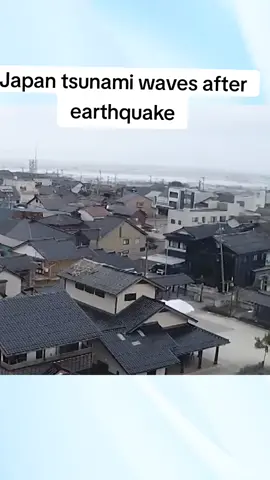 Japan tsunami waves after earthquake #Tsunami #TsunamiWarning 