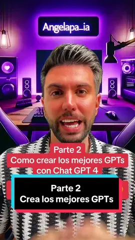 Parte 2 sobre como crear los mejores GPTs con ayuda de Chat GPT 4 de manera super sencilla. Con esta guía, podrás crear cualquier GPT  de una manera súper sencilla e incluso configurarlo para generar clientes potenciales para tu negocio. #chatgpt4 #GPT #GPTs #inteligenciaartificial #angelapa #angelaparicio #prompt #chatgpt 