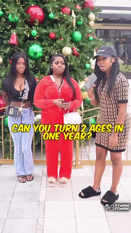 Can you turn 2 ages in one year? #trickquestion #ages 