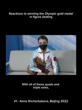 Her only congratulations and comfort being from her competitor who didn’t even speak the same language #figureskating #figureskatingedit #фигурноекатание #annashcherbakova #annasherbakova #аннащербакова #beijing2022 #winterolympics #beijingolympics2022 #olympicgold 