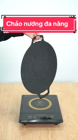 Chảo nướng đá GODWELL không dầu Hàn Quốc Size 34cm ,chảo nướng thịt BBQ chống dính dùng được cho mọi loại bếp #chaonuonghanquoc #chaonuongchongdinhecoramic #chaonuongecoramic #chaoecoramic #chaochongdinh #chaonuongchongdinh #chaonuong #chảo_nướng_ecoramic #giadunghadong24h 