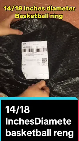 14/18 inches diameter basketball ring. Junior size for only 386 pesos#basketballring #basketballringnet #fyp #ringbasket 