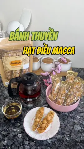 Bánh thuyền điều macca của nhà @GO NUTS - Eat Clean Food có gì HOT mà nhiều tiktoker review dữ vậy? #gonutseatclean #banhhatdinhduong #banhankieng #ancungtiktok #muataitiktok 
