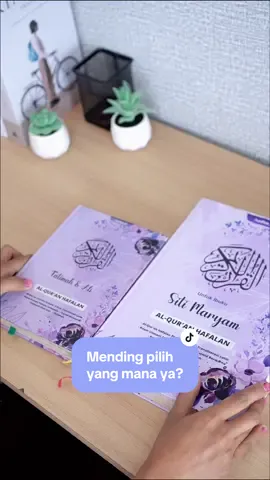 Membalas @shila yang a4 lebih besar dari a5 tapi fiturnya tetap sama ✨ #qurancustomnama #qurana4 