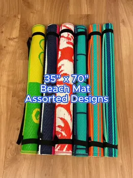 30”X70” BEACH MAT ASSORTED DESIGNS  #beachmat #camping #assorteddesign  @tiktokglobal @TikTok for Business @TikTok 