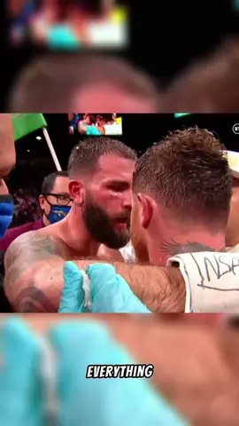 Caleb Plant tells Canelo that his mom died 🥲 #canelo #calebplant #boxingedit 