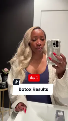 Some FAST FACTS about Botox 👇🏾 ➊ BOTOX is an in office injectable treatment used to address fine lines & wrinkles. It can also be used to soften unwanted expressions and provide a more refreshed look ➋ How does it work? Botox quiets nerve signals, relaxing muscles for smoother expressions (for my science nerds and students>>> it does this by preventing the release of acetylcholine from presynaptic neurons at the neuromuscular junction) ➌ Procedure itself: Quick injection (~15 minutes), minimal discomfort. ➍ Results: Gradual, visible in days (as early as 3 in my experience), peaks at 2 weeks. ➎ How long does it last? 3-6 months, varies by patient. ➏ Safety: safe, side effects minimal. Of the available injectables on the market, Botox (brand name) is the most studied and best understood with over 20 years of data and publications  ➐ Maintenance: Regular sessions yield prolonged effects, not maintaining treatment does not have negative effects that we know of and in my experience still yields skin and muscle benefits (some sustained smoothness that fades with time). Most of my patients receive treatment 3 to 4 times per year. ➑ Cost: Varies, discuss during consultation with your dermatologist  What was done here? ▪️BOTOX in the forehead, frown lines (or 11s), and crows feet (these are all FDA indicated treatment areas on the face) Click FOLLOW for more fast facts like these + to support my page 😇 #Botox101 #DermExplains #botox #dermsoftiktok #blackdermatologist #botoxforblackwomen 