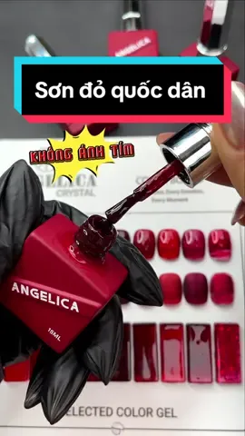 Sơn đỏ quốc dân không ánh tím 🥰🥰🥰 #Xmas2023 #WhatToPlay #pgc2023 #nailtutorial #nails #xuhuong #thinhhanh #keda #dachanbang #sondo #khonganhtim #angelicabeauty #tetmaiman #dabangmini #angelica #son #quocdan #tet #trens 