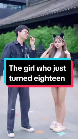 What do you think of the girl who just turned eighteen? #chinesegirlfriend #learnchinesemandarin #mandarinlearn 